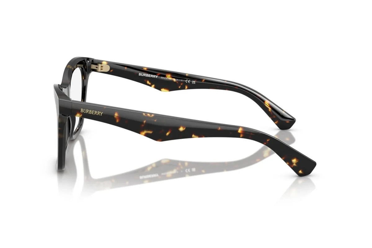 Burberry BE2416 4106 Eyeglasses 54mm Yellow Havana / Clear Demo Lens