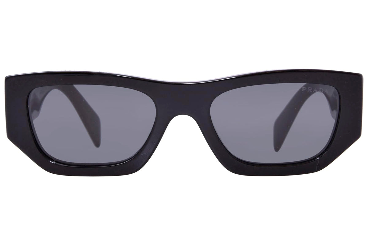 Prada Sunglasses PRA01S 16K08Z 53mm Black / Dark Grey Lens