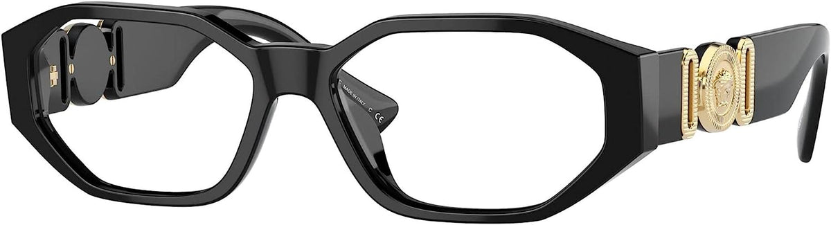 Versace Eyeglasses VE3320U GB1 54mm Black / Demo Lens