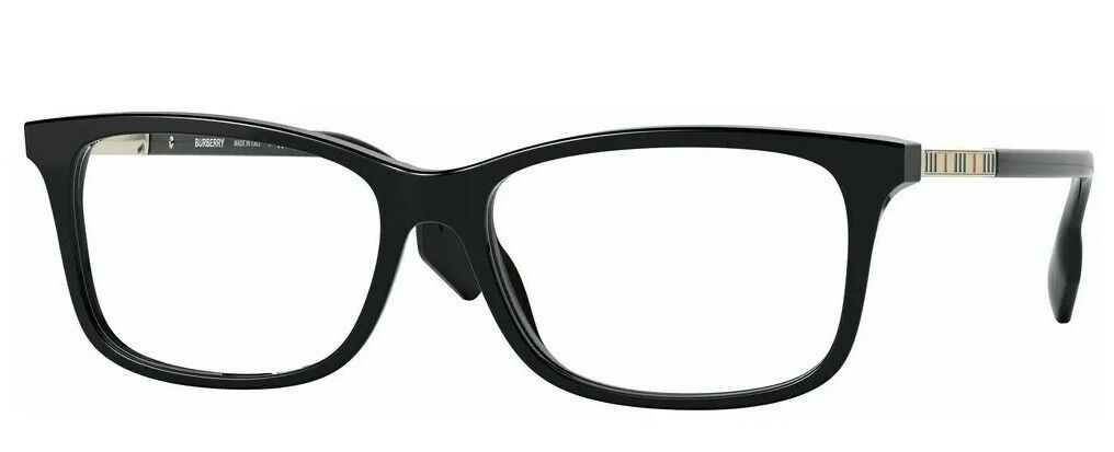 Burberry Eyeglasses BE2337F 3001 54mm Black / Demo Lens