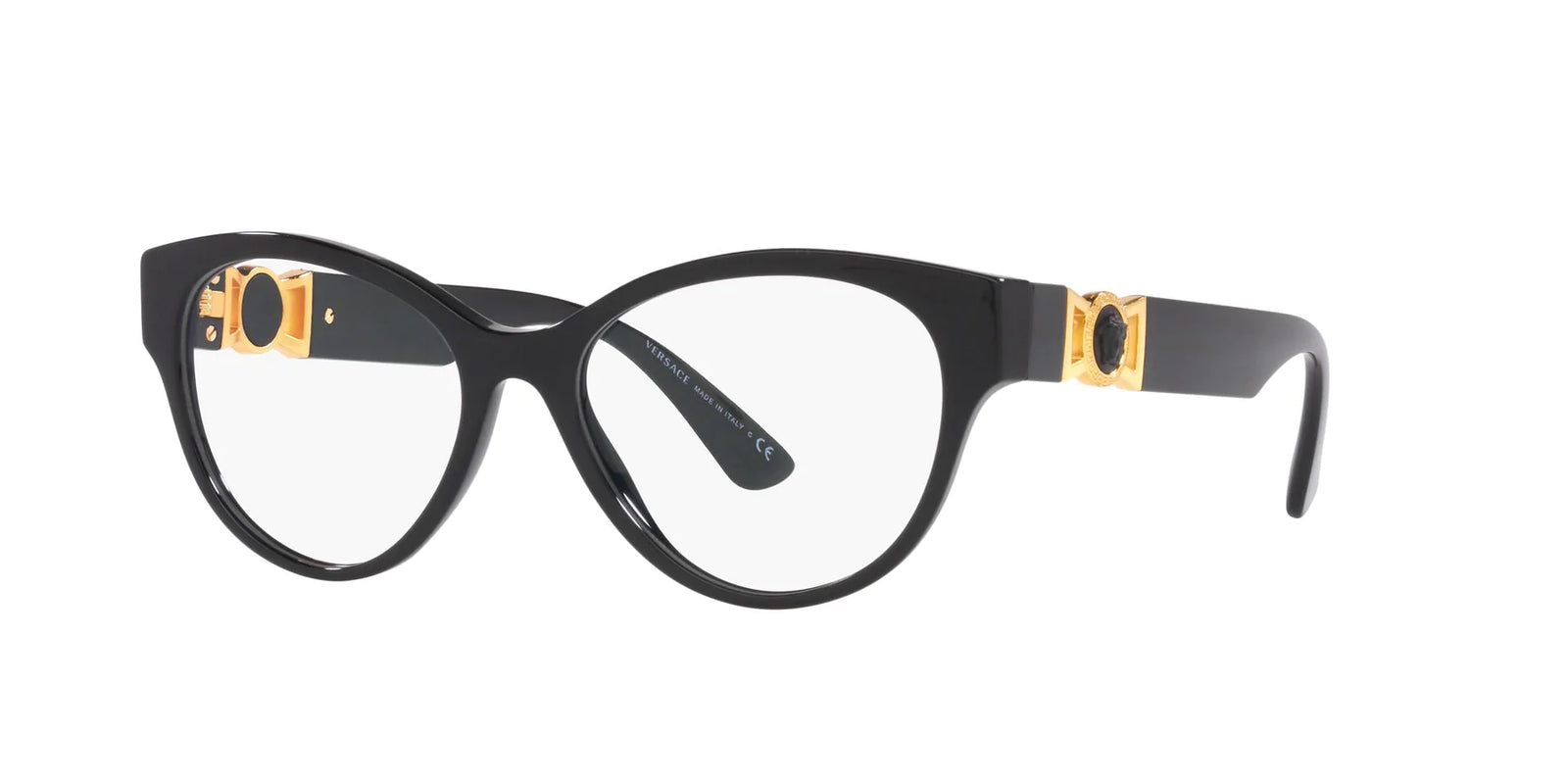 Versace Eyeglasses VE3313 GB1 54mm Black / Demo Lens