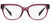 Versace Eyeglasses VE3338 5209 52mm Transparent Violet / Demo Lens