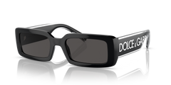Dolce & Gabbana Sunglasses DG6187 50187 53mm Black / Dark Grey Lens
