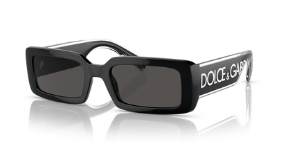 Dolce & Gabbana Sunglasses DG6187 50187 53mm Black / Dark Grey Lens