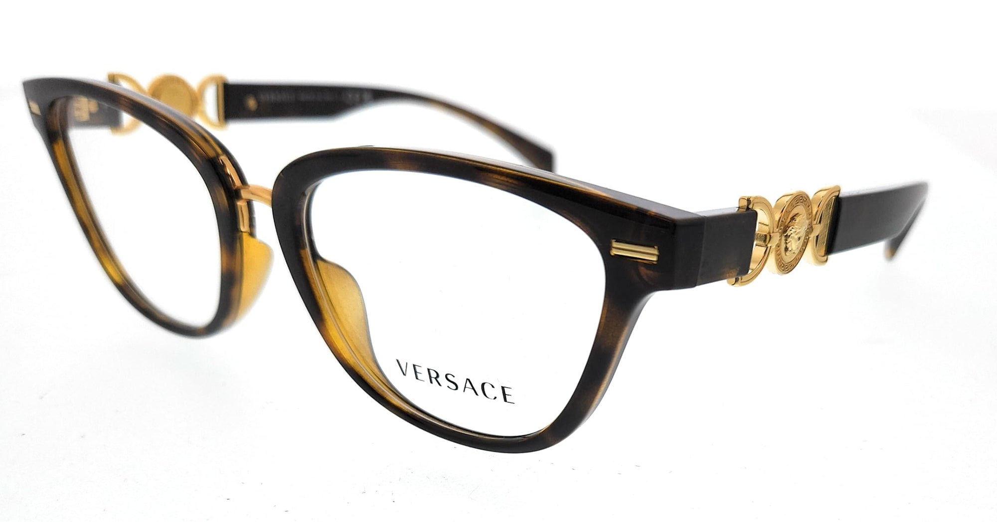 Versace Eyeglasses VE3336U 108 54mm Havana / Demo Lens