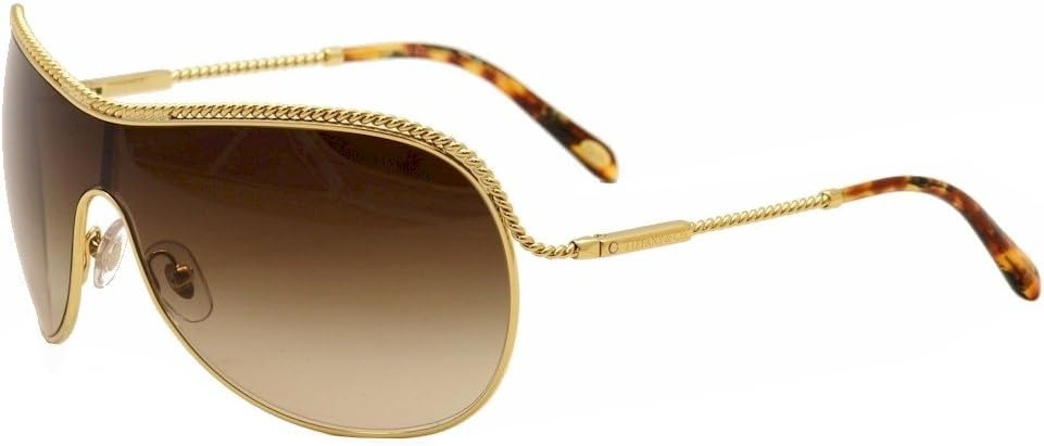 Tiffany & Co Sunglasses TF3040B 60023B Gold / Dark Brown Gradient Lens