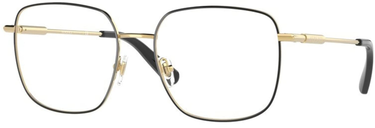 Versace Eyeglasses VE1281 1433 56mm Gold Black / Demo Lens