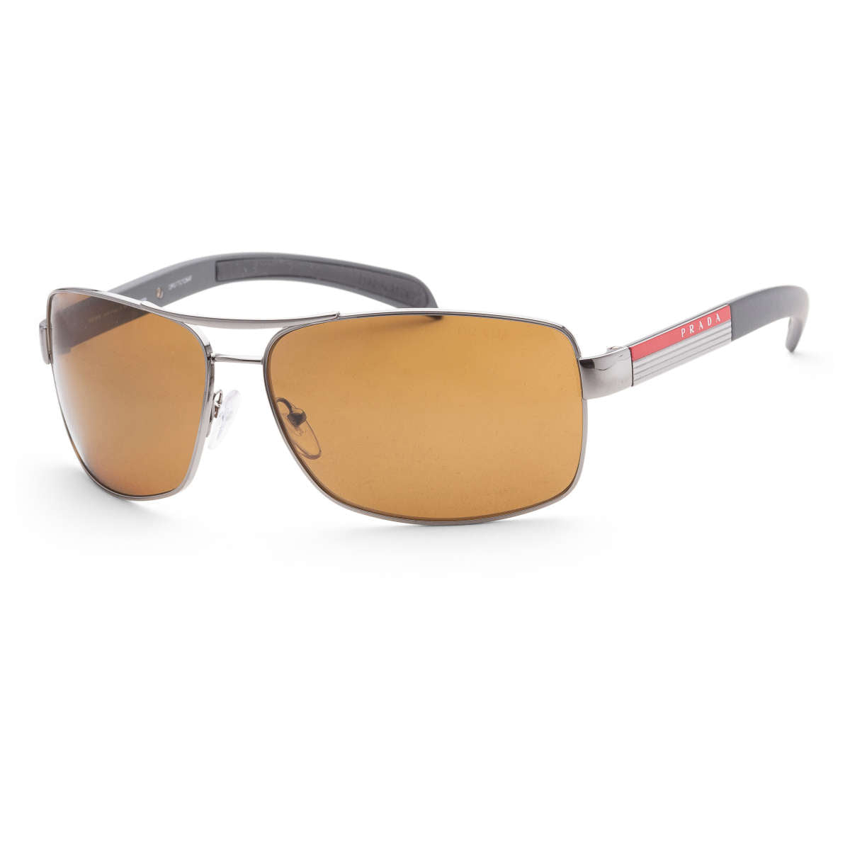 Prada Sunglasses PS54IS 5AV5Y1 65mm Gunmetal / Polar Brown Lens