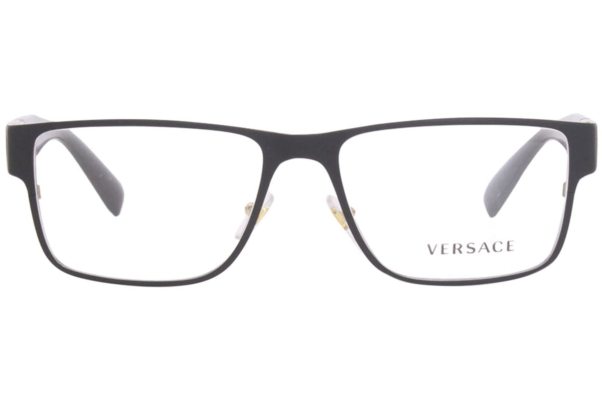 Versace Eyeglasses VE1274 1436 57mm Matte black gold / Demo Lens
