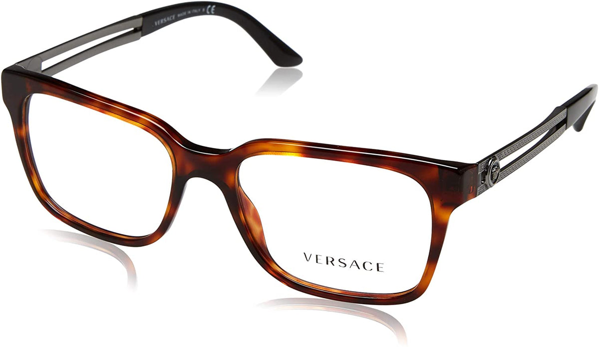 Versace Eyeglasses VE3218 879 55mm Blonde Havana / Demo Lens