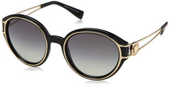 Versace Sunglasses VE4342 GB1/11 53mm Black Pale Gold / Grey Gradient Lens
