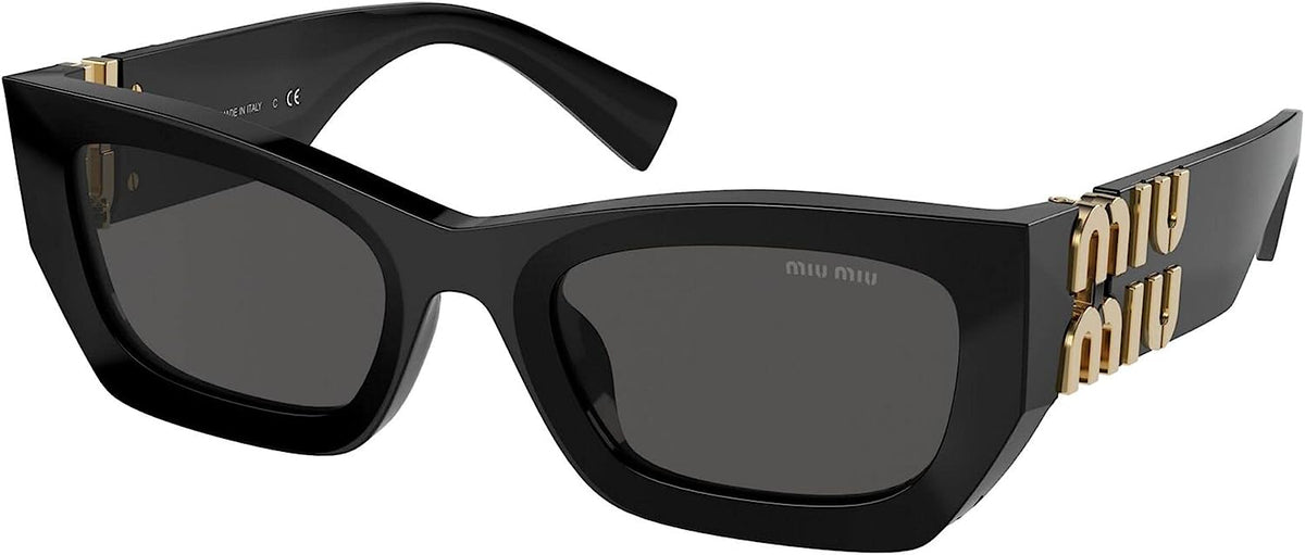 Miu Miu Sunglasses MU09WS 1ABS0 53mm Black / Dark Grey Lens