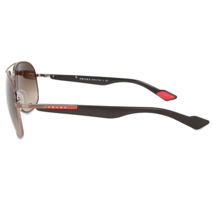 Prada Sport Sunglasses PS50MS 4AC6S1 61mm Matte Brown / Brown Gradient Lens