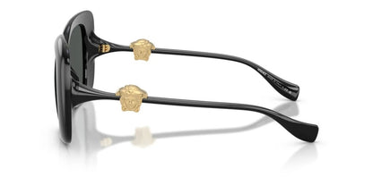 Versace Sunglasses VE4499U GB187 57mm Black / Dark Grey Lens
