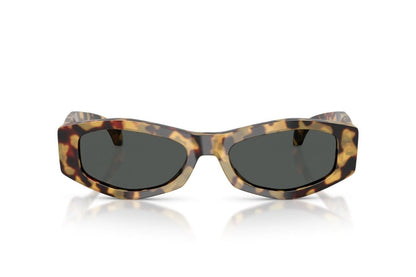 Versace Sunglasses VE4487 777/87 54mm Brown Yellow Havana / Dark Grey Lens