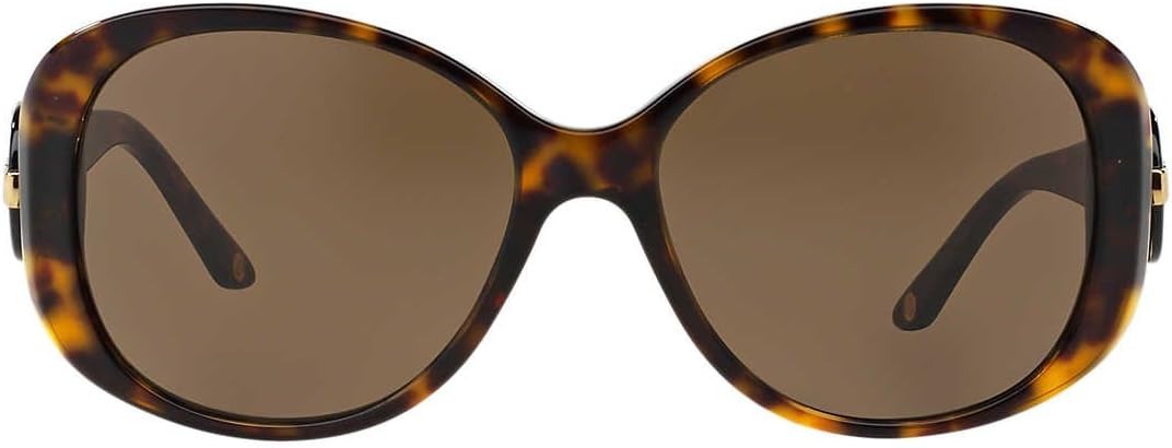 Versace VE4221 108/73 Sunglasses 58mm Havana / Brown Solid Lens