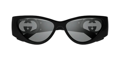 Gucci Sunglasses GG1824S 004 55mm Black / Grey Lens
