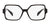 Versace Eyeglasses VE3337 GB1 55mm Black / Demo Lens