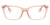 Burberry Eyeglasses BE2319 3865 52mm Peach / Demo Lens