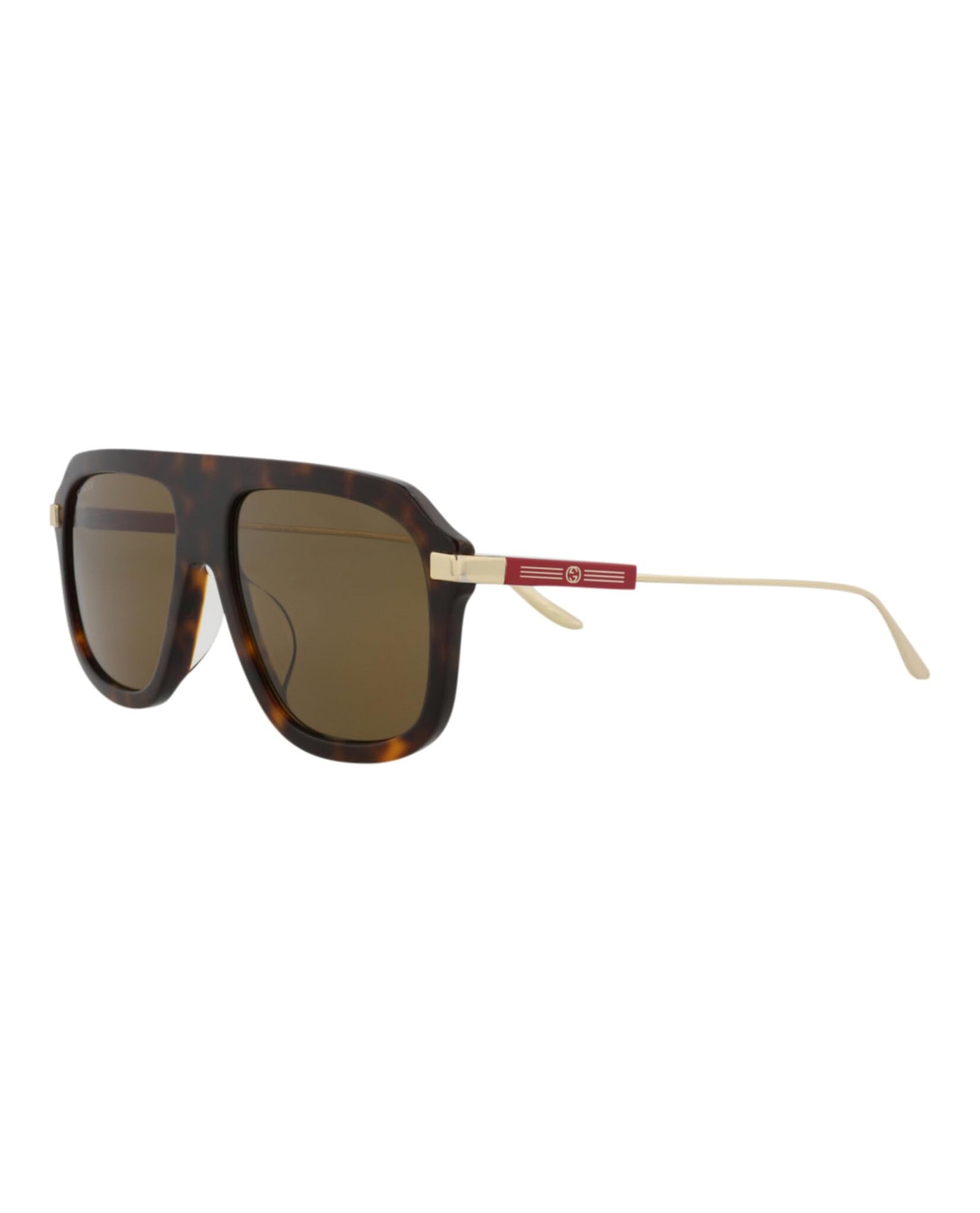 Gucci Sunglasses GG1309/S 006 57mm Havana Gold / Brown Lens