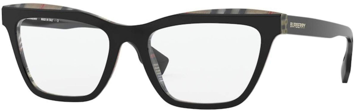 Burberry Eyeglasses BE2309 3828 52mm Black / Demo Lens