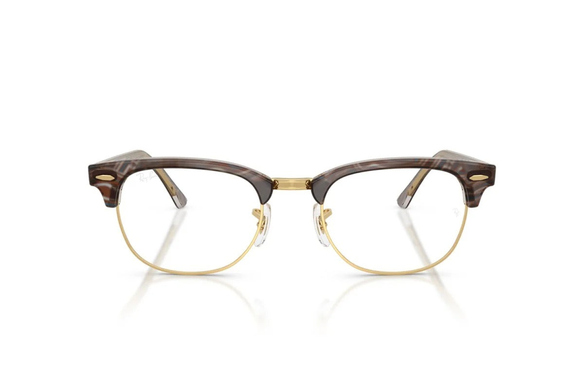 Ray-Ban RX5154 8291 Eyeglasses 51mm Photo Waves Grey / Clear Demo Lens