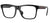 Burberry Eyeglasses BE2353 3001 53mm Black / Demo Lens