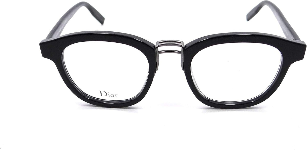 Dior Homme DIOR-BLACKTIE230 807 Eyeglasses 48mm Black / Clear Demo Lens