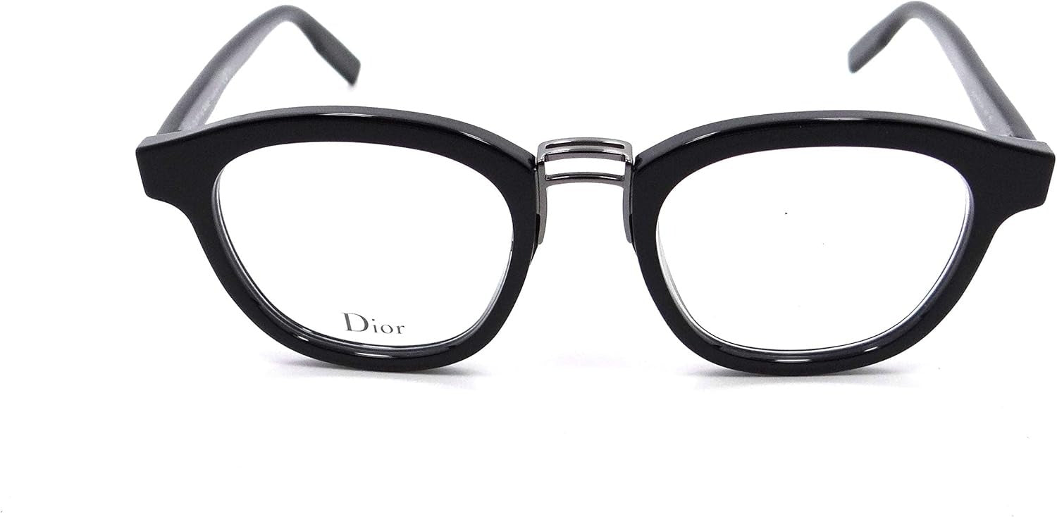 Dior Homme DIOR-BLACKTIE230 807 Eyeglasses 48mm Black / Clear Demo Lens