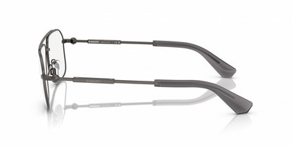 Burberry BE1391 1316 Rectangle Eyeglasses 58mm Grey / Clear Demo Lens