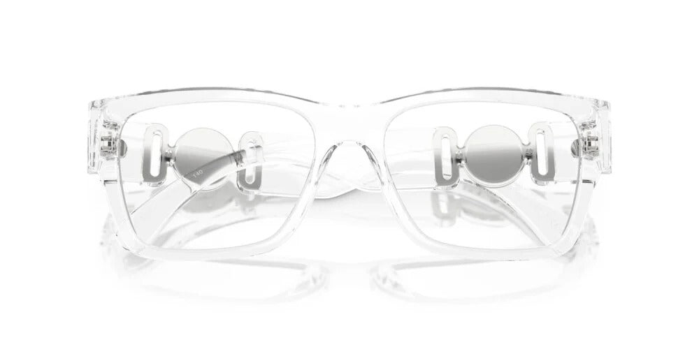 Versace VE3368U 148 Eyeglasses 55mm Clear / Clear Demo Lens