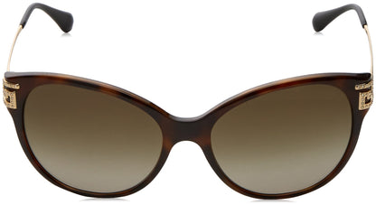 Versace VE 4316B 5148/13 Cat Eye Sunglasses Havana / Brown Gradient Lens