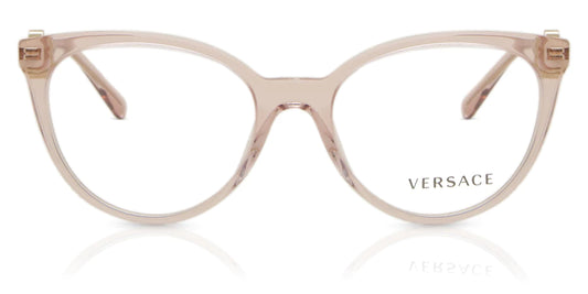 Versace Eyeglasses VE3298B 5339 53mm Transparent Pink / Demo Lens