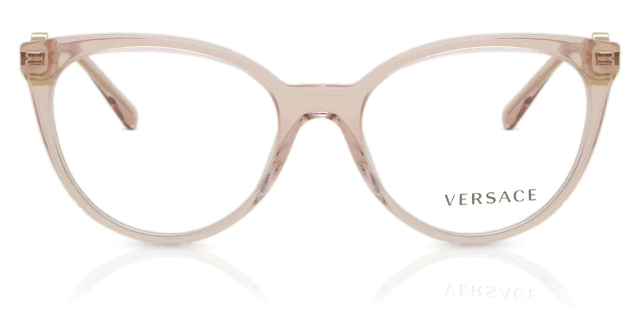 Versace Eyeglasses VE3298B 5339 53mm Transparent Pink / Demo Lens