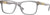 Versace Eyeglasses VE3319 593 55mm Transparent Grey / Demo Lens