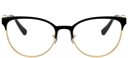Versace Eyeglasses VE1271 1433 54mm Black-Gold / Demo Lens