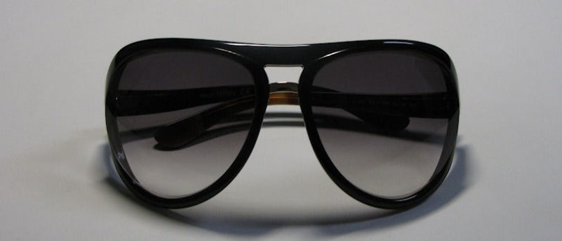 Tom Ford Sunglasses TF73 Milo 35 62mm Black on Havana / Grey Gradient Lens