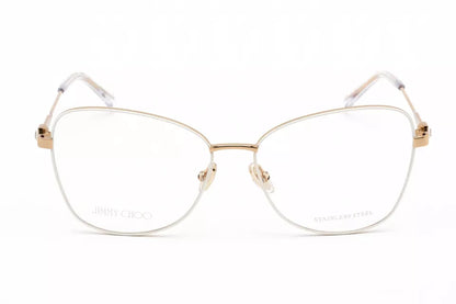 Jimmy Choo Eyeglasses JC304 OIJS 56mm Ivory Gold / Demo Lens