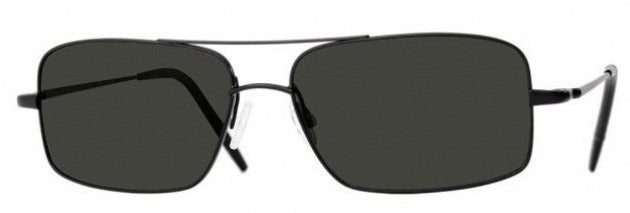 Oliver Peoples ARIC JET Sunglasses 57mm Jet Black / Dark Grey Polarized Lens