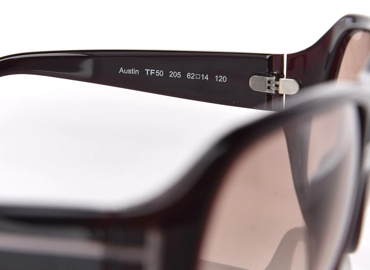 Tom Ford Austin Sunglasses TF50 205 62mm Burgundy / Burgundy Gradient Lens