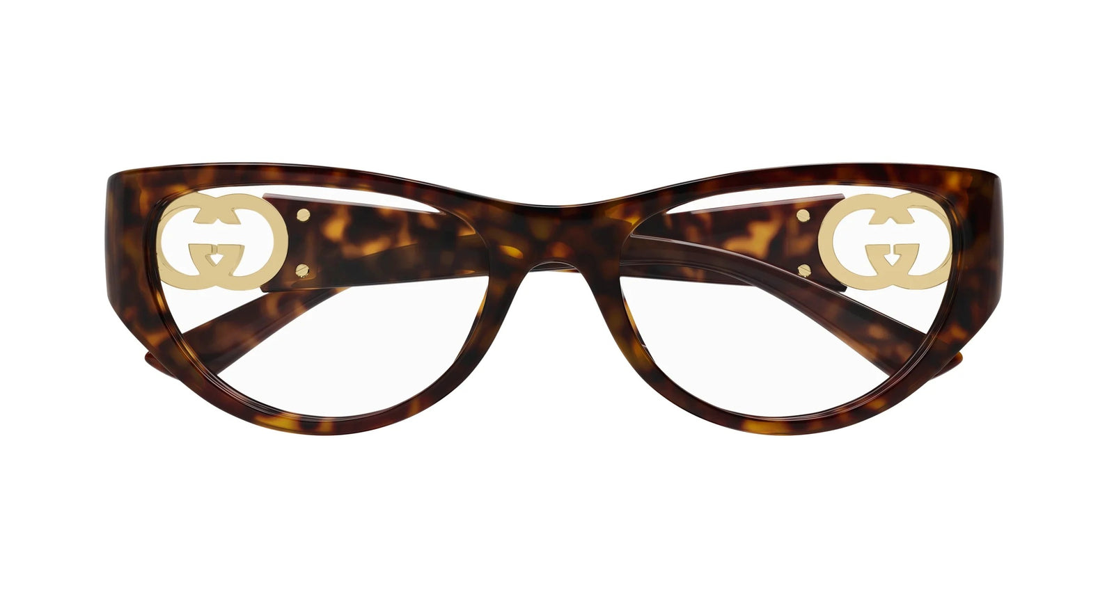 Gucci Eyeglasses GG1825O 002 54mm Havana / Demo Lens