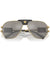 Versace Sunglasses VE2252 10026G 63mm Gold / Light Grey Mirror Silver Lens