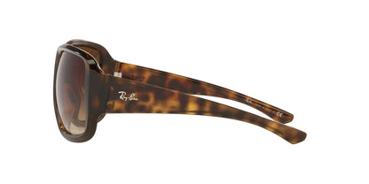 Ray-Ban RB4347 710/13 Powderhorn Sunglasses 60mm Havana / Brown Gradient Lens