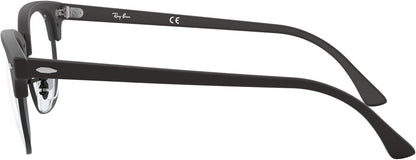 Ray-Ban RX5154 2077 Eyeglasses 51mm Matte Black / Clear Demo Lens