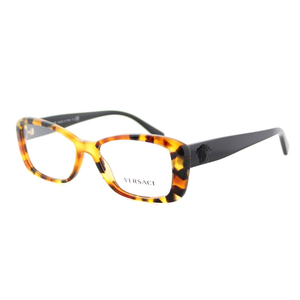 Versace Eyeglasses VE3228 260 52mm Light Havana / Demo Lens