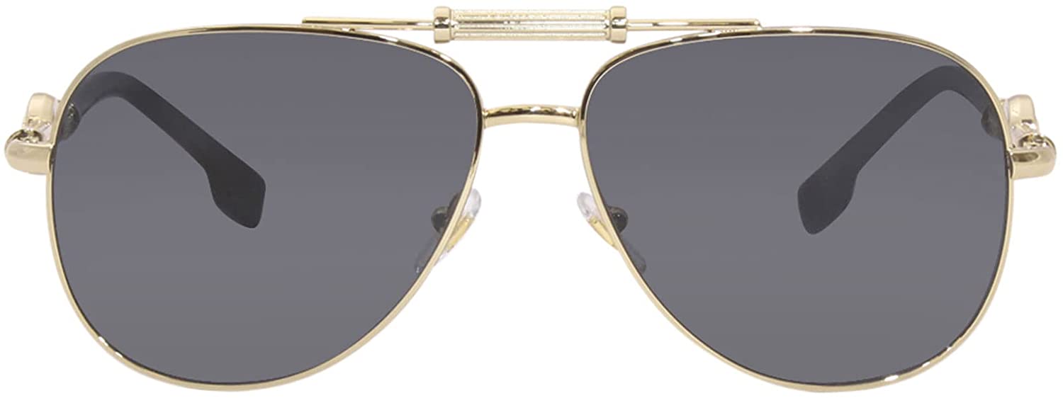 Versace Sunglasses VE2236 100287 59mm Gold / Dark Grey Lens