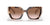 Prada Sunglasses PR15WS 01R0A6 54mm Tortoise Caramel / Brown Gradient Lens