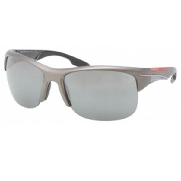 Prada Sport Sunglasses PS03NS AAL7W1 63mm Silver / Grey Silver Lens