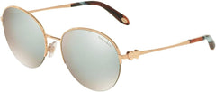 Tiffany & Co Sunglasses TF3053 610964 56mm Rose Gold / Silver Mirror Lens