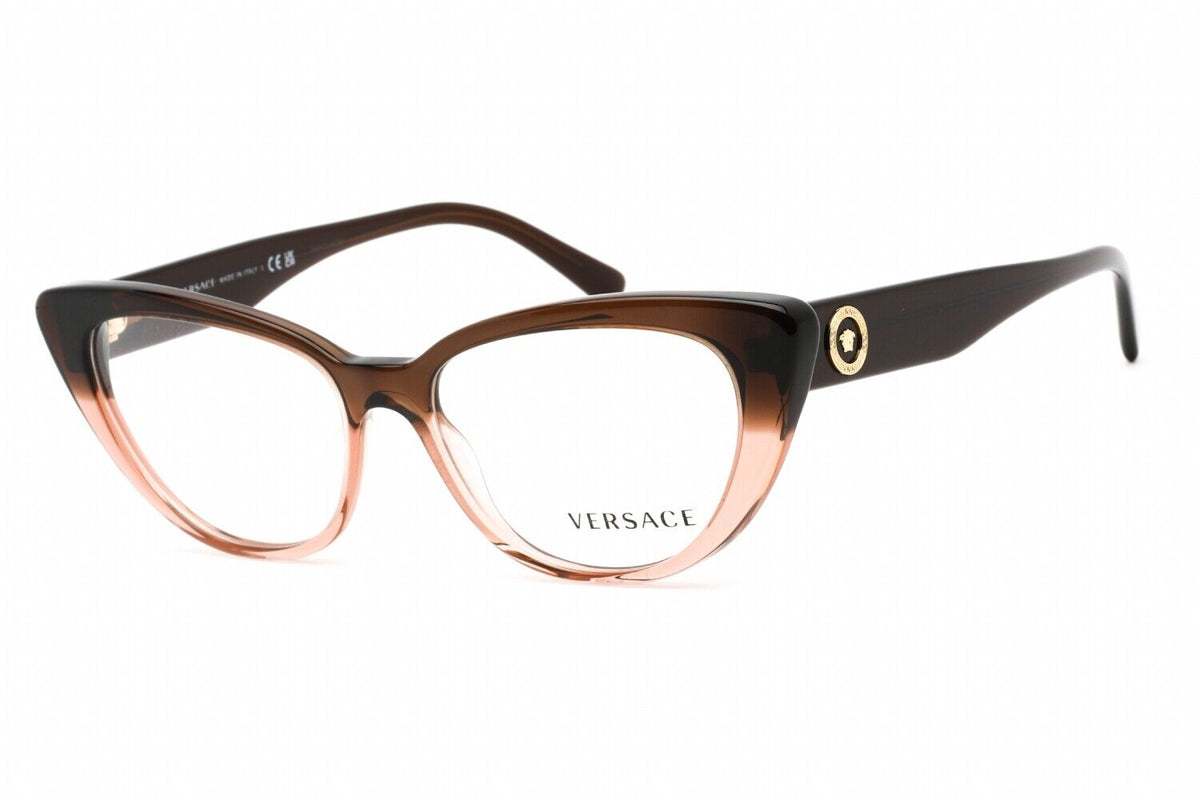 Versace Eyeglasses VE3286 5332 54mm Transparent Brown Gradient / Demo Lens